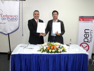 Firma del convenio de cooperación