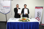 Firma del convenio de cooperación