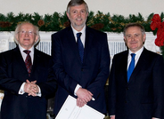 Appointment of Mr Tyndall at Áras an Uachtaráin