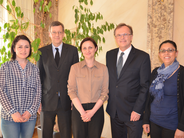 Merita Aliu-Alili, Michael Mauerer (AOB), Anica Tomšić-Stojkovska, Ombudsman Günther Kräuter (AOB), Deputy Ombudsman Vaska Bajramovska-Mustafa  