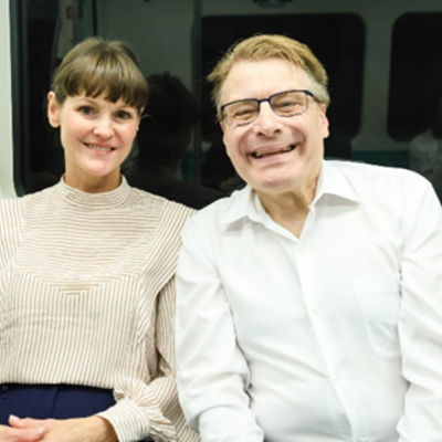 Chief of Staff to the IOI President, Rebecca Poole, and President Field