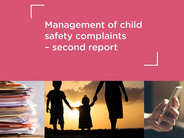 Managing child safety complaints