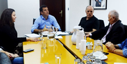 Defensores del Pueblos reunieron con las autoridades