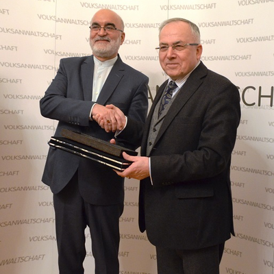 Ombudsman Seraji and AOB Chairperson Fichtenbauer