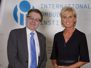 IOI President Chis Field and IOI Secretary General Gaby Schwarz