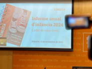 El Síndic de Greuges presentó el Informe anual de infancia 2024