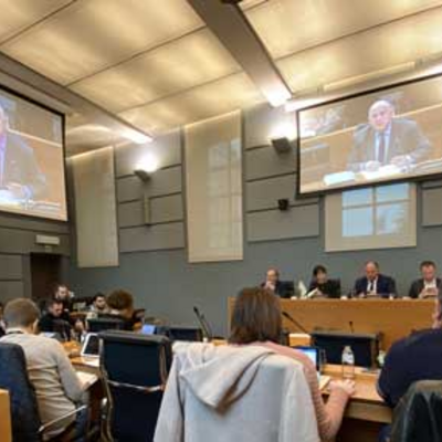 Comission Economie, Aménagement du territoire et Agriculture, présidée par Madame Veronica Cremasco