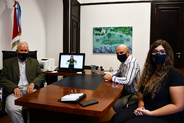 La institución presentó materiales de difusión en lengua de señas