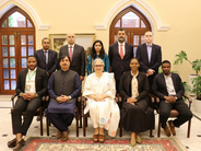 Ms. Ayesha Hamid (Ombudsman Punjab), Mr. Kaiser Saleem (Secretary, Office of the Ombudsman Punjab) along with participants of the International Internship Programme 2026 Batch 3 and senior officers from the office pose for the group photo