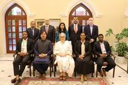 Ms. Ayesha Hamid (Ombudsman Punjab), Mr. Kaiser Saleem (Secretary, Office of the Ombudsman Punjab) along with participants of the International Internship Programme 2026 Batch 3 and senior officers from the office pose for the group photo