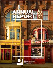 Ombudsman Toronto 2022 Annual Report now available