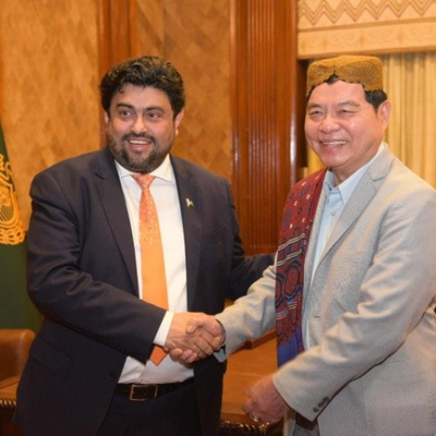 Chief Ombudsman Suwansujarit meets Honourable Governor Sindh Mr. Muhammad Kamran Khan Tessori