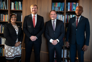 The Ombudsman of Sint Maarten, the National Ombudsman of the Netherlands and the Ombudsman of Curaçao meet His Majesty King Willem-Alexander