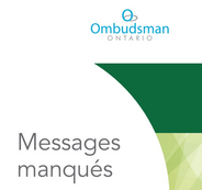 Le nouveau rapport montre que le gouvernement de l'Ontario n'a pas respecté ses obligations au titre de la LSF