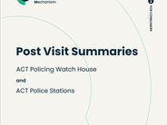 Commonwealth NPM releases Post Visit Summaries