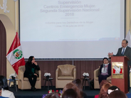 El Defensor del Pueblo de Perú presenta el informe de la Segunda Supervisión Nacional sobre la situación en los Centros Emergencia Mujer